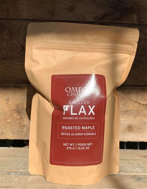 Omega Crunch – Shelled Flax Roasted Maple (Bag)